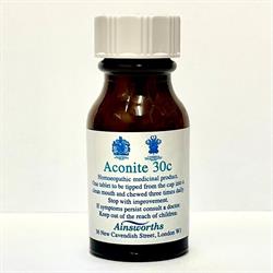 Ainsworths - Aconite 30c Homoeopathic Rem