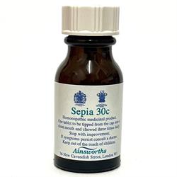 Ainsworths - Sepia 30C Homoeopathic Rem