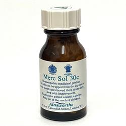 Ainsworths - Merc Sol 30C Homoeopathic Rem