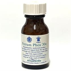 Ainsworths - Ferrum Phos 30C Homoeopathic