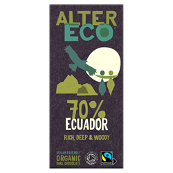 AlterEco - Dark Chocolate 70% Ecuador