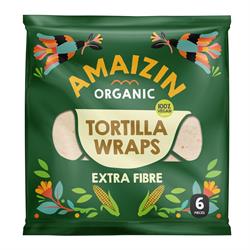 Amaizin - Org Tortilla Wraps Extra fiber