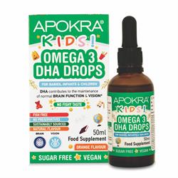 APOKRA KIDS OMEGA 3 DHA DROPS