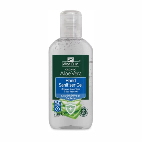 Aloe Pura Organic Aloe Vera Hand Sanitiser 75ml