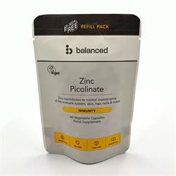 Balanced - Zinc Picolinate Refill Pouch