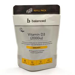 Balanced - Vitamin D3 Refill Pouch