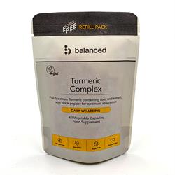 Balanced - Turmeric Complex Refill Pouch