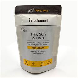 Balanced - Hair Skin &amp; Nails Refill Pouch