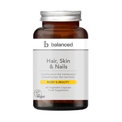 Balanced - Hair Skin &amp; Nails Bottle