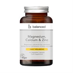 Balanced - Mag Calcium &amp; Zinc Bottle