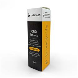 Balanced - Pure Isolate CBD Oil 10%