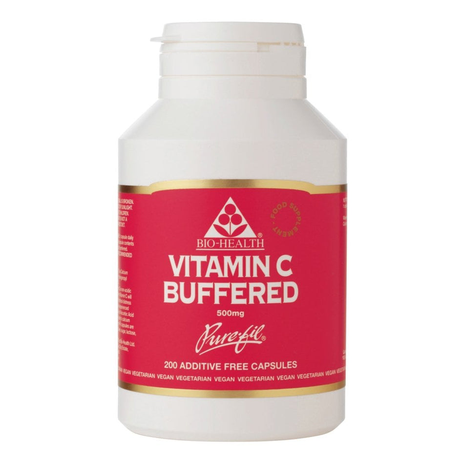Bio Health Buffered Vitamin C 500mg 200 Capsule