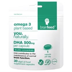 Brain Feed - Plant-based Omega3 DHA 550mg