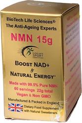 BioTech Life Sciences - NMN 15 grams Ultra Pure >99.5%