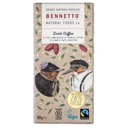 Bennetto - Chocolate Bar Dark Coffee Org