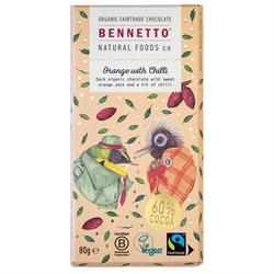 Bennetto - Chocolate Bar OrangeChilli Org