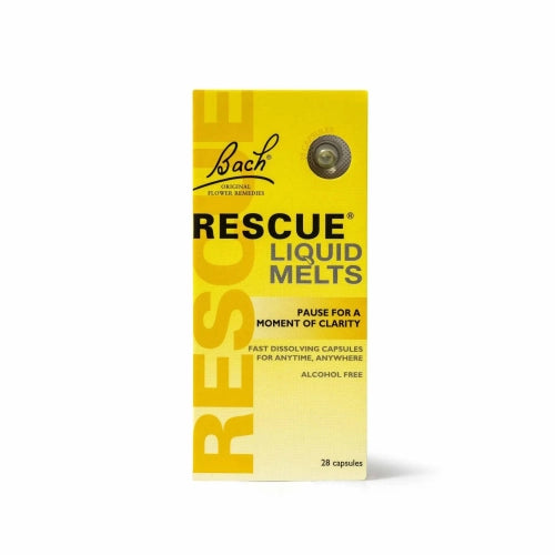 Bach Rescue Liquid Melts 28 Capsules