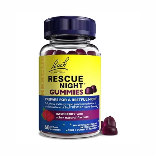 Bach Rescue Night Gummies 60 Vegan Gummies