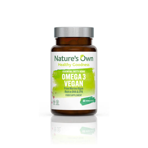 Nature's Own Omega 3 VEGAN DHA & EPA-Rich Algae - 60 Caps