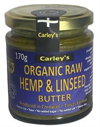 Carley's - Org Raw Hemp &amp; Linseed Butter