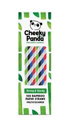 Cheeky Panda - Bamboo Straws - Multicoloured