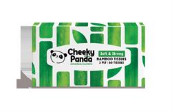Cheeky Panda - Bamboo Facial Tissue Flat Box