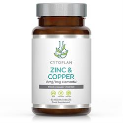 Cytoplan - Zinc Copper 15 mg 1 mg