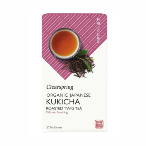 Clearspring Kukicha Roasted Twig 20 Tea Sachets