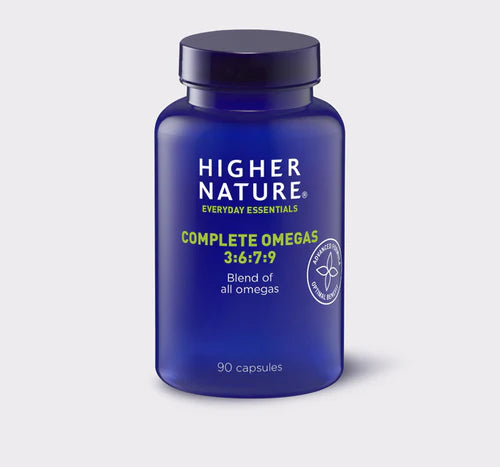 Higher Nature Complete Omega 3:6:7:9 90 Capsules