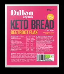 Dillon Organic - Beetroot Flax Keto Bread