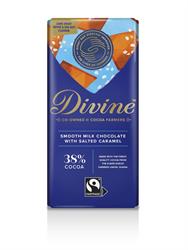 Divine Chocolate - Milk Choc &amp; Salted Caramel
