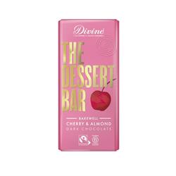 Divine Chocolate - Dark Chocolate Bakewell Bar
