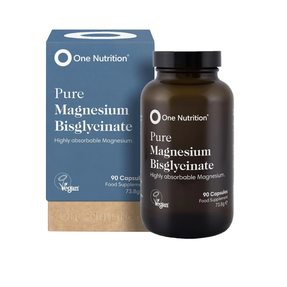 One Nutrition Pure Magnesium Bisglycinate 90 Vegan Capsules