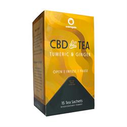 Edens Gate - CBD Tea - Turmeric &amp; Ginger