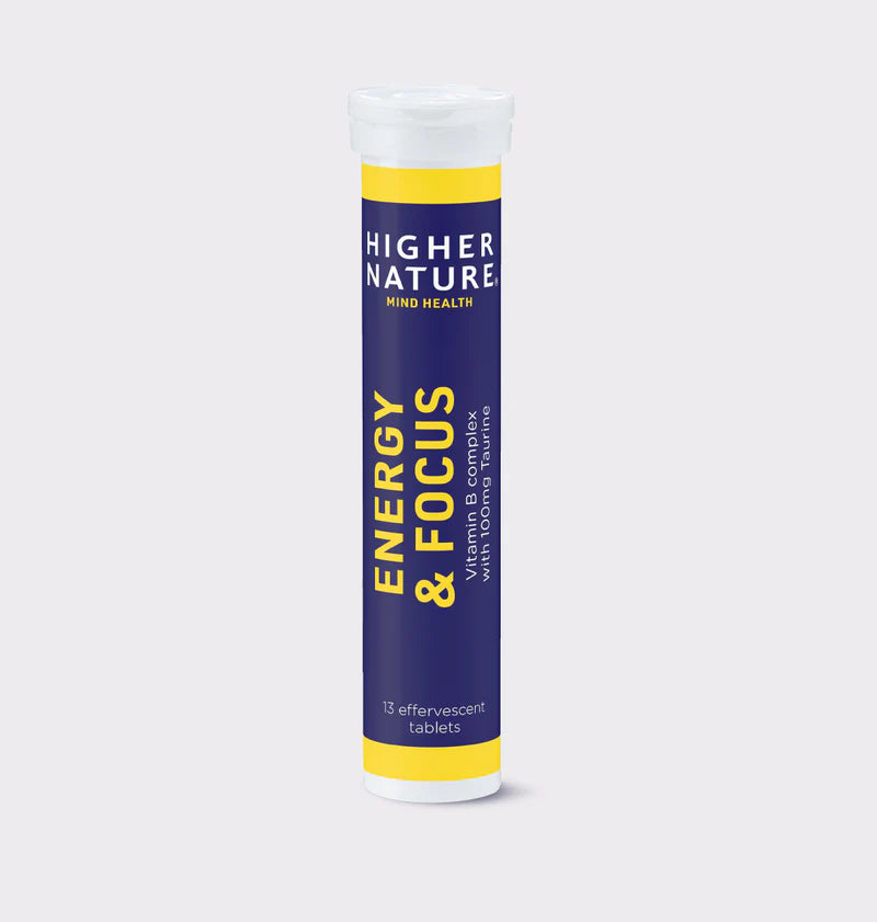 Higher Nature Effervescent Energy & Focus 13 Tabs