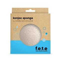 From Earth to Earth - Konjac Face Sponge Natural