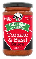 Free From 14 - Tomato &amp; Basil Sauce