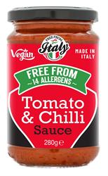 Free From 14 - Tomato &amp; Chilli Pasta Sauce
