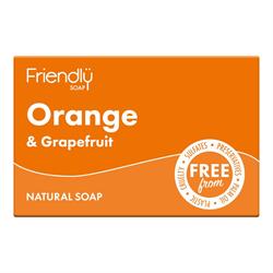 Friendly Soap - Orange &amp; Grapefruit Soap 95g
