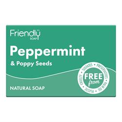 Friendly Soap - Peppermint &amp; Poppy Seeds Soap