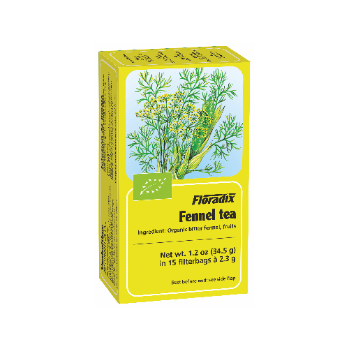 Floradix Fennel Herbal Tea Bags 15 Teabags