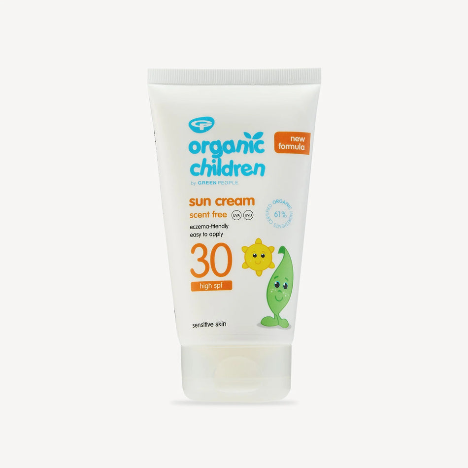 Green People Organic Children Sun Lotion SPF30 - Scent Free 150ml