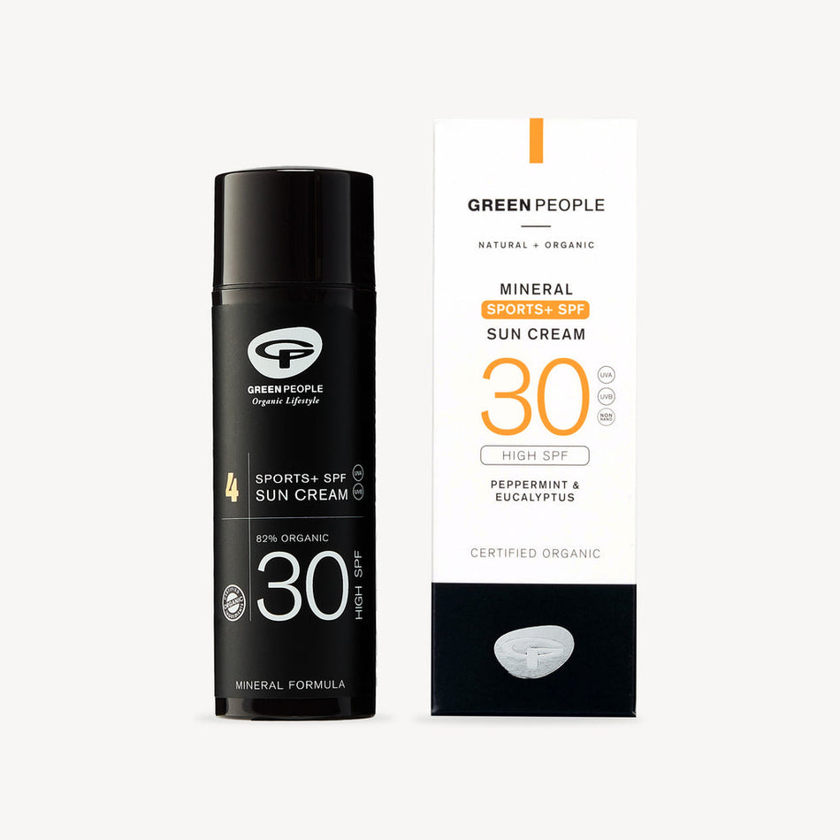 Green People Mineral Sports + SPF30 Sun Cream 50ml