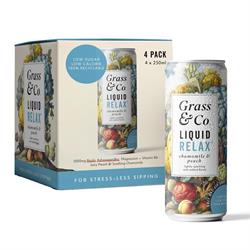Grass and Co - Liquid RELAX Drink - 4 pack