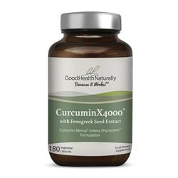 Good Health Naturally - Curcumin X4000 with Fenugreek