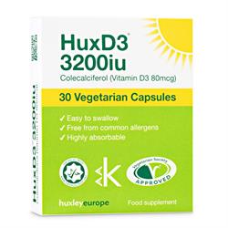 Huxley Europe - HuxD3 Vitamin D3 3200iu