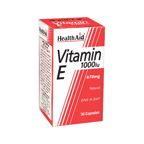 HealthAid Vitamin E 1000iu Natural 30's Capsules