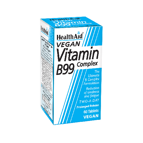 HealthAid Vit B99 Complex Prolonged Release 60 Tablets