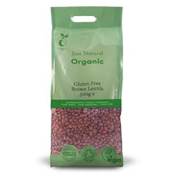 Just Natural Gluten Free - Org GF Brown Lentils