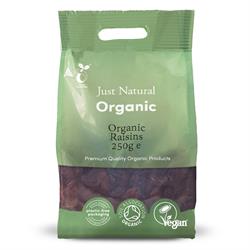 Just Natural Organic - Org Raisins Thompson Seedless